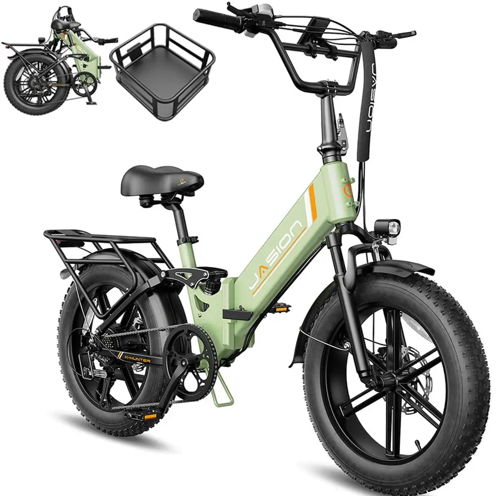 X Hunter ST 20" Electric Bike for Adults,Peak 1400W Motor,30MPH Max Speed Foldable Ebike,71 Miles Range Folding E, Customized