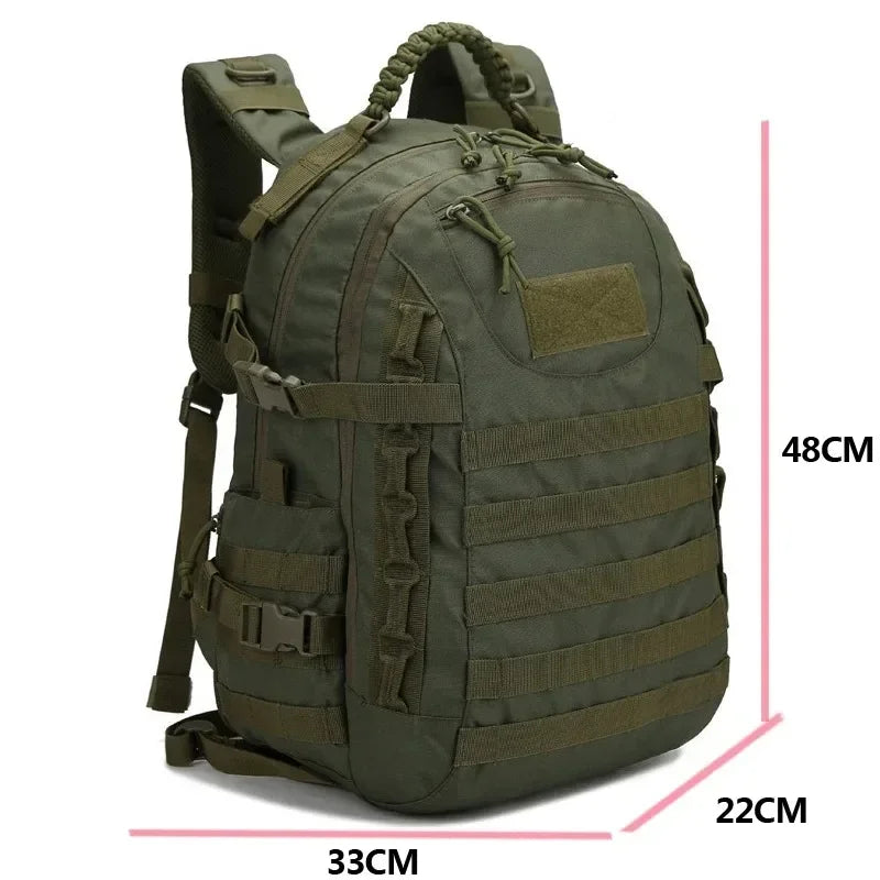 35L Hiking Backpack Men Rucksack Outdoor Camping Hunting Trekking Sport Bag Tactical Backpack Softback Large Capacity