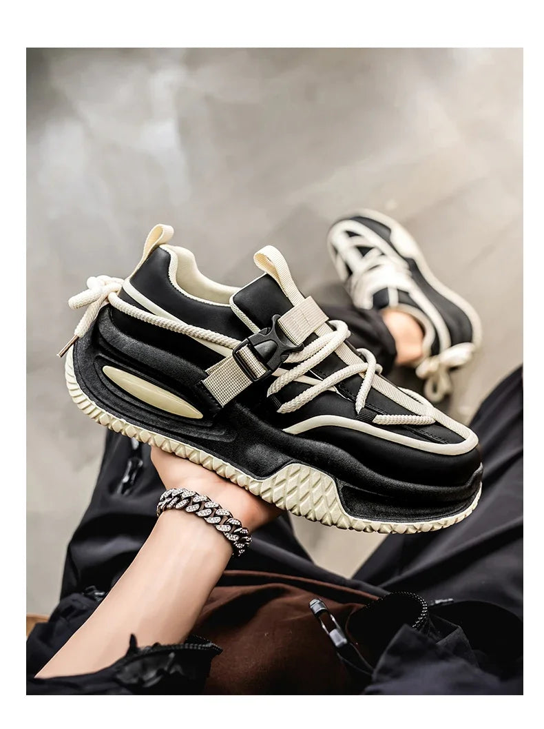 Fashion Men's Sneakers 2025 Trend Personalized Casual Men Shoes Comfort Platform vulcanized Shoes for Men Zapatillas De Hombre