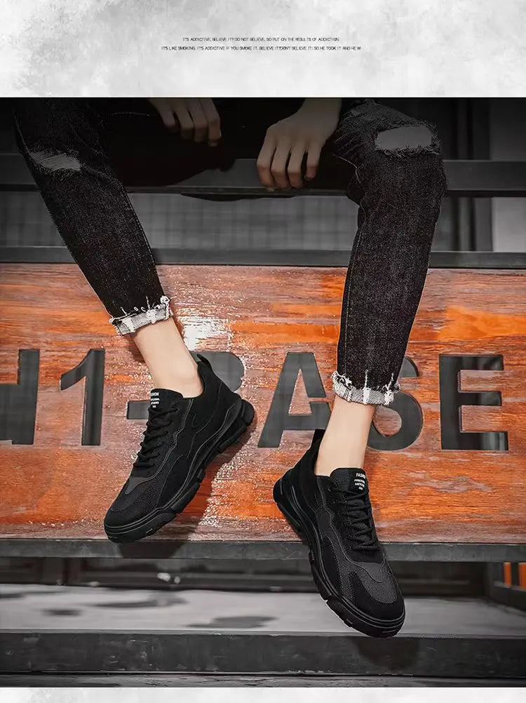 Tennis Sneakers for Men Fashion Male Casual Shoes Luxury Breathable Platform Men Running Shoes Comfortable Sneakers Male Mesh