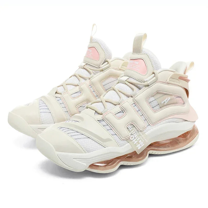 High-quality Mens Basketball Shoes High Street Original Sneakers Men Air Cushioining Rubber Anti Slip Leisure Shoes Male 39-45