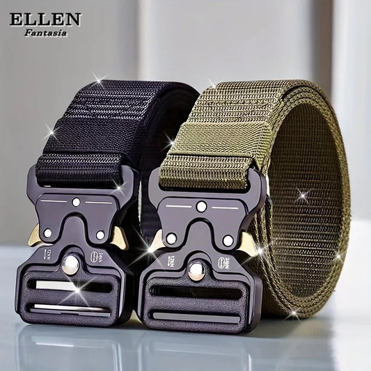 Men's Tactical Belt,   Durable,Outdoor Belt, Casual Belt, Work Pants Belt, Jeans Belt for Men Versatile Men's Tactical Belts