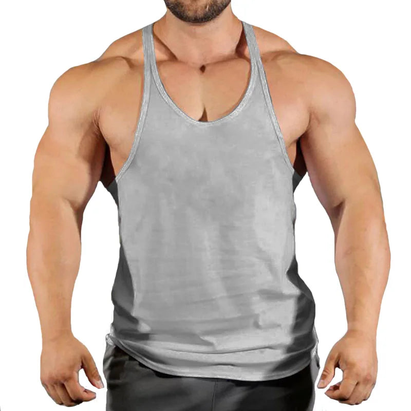 Gym T-shirts for Men Clothing Fighter Tanks Camis Mens Tops T-shirts Suspenders Man Top for Fitness Stringer Men's Clothes Shirt