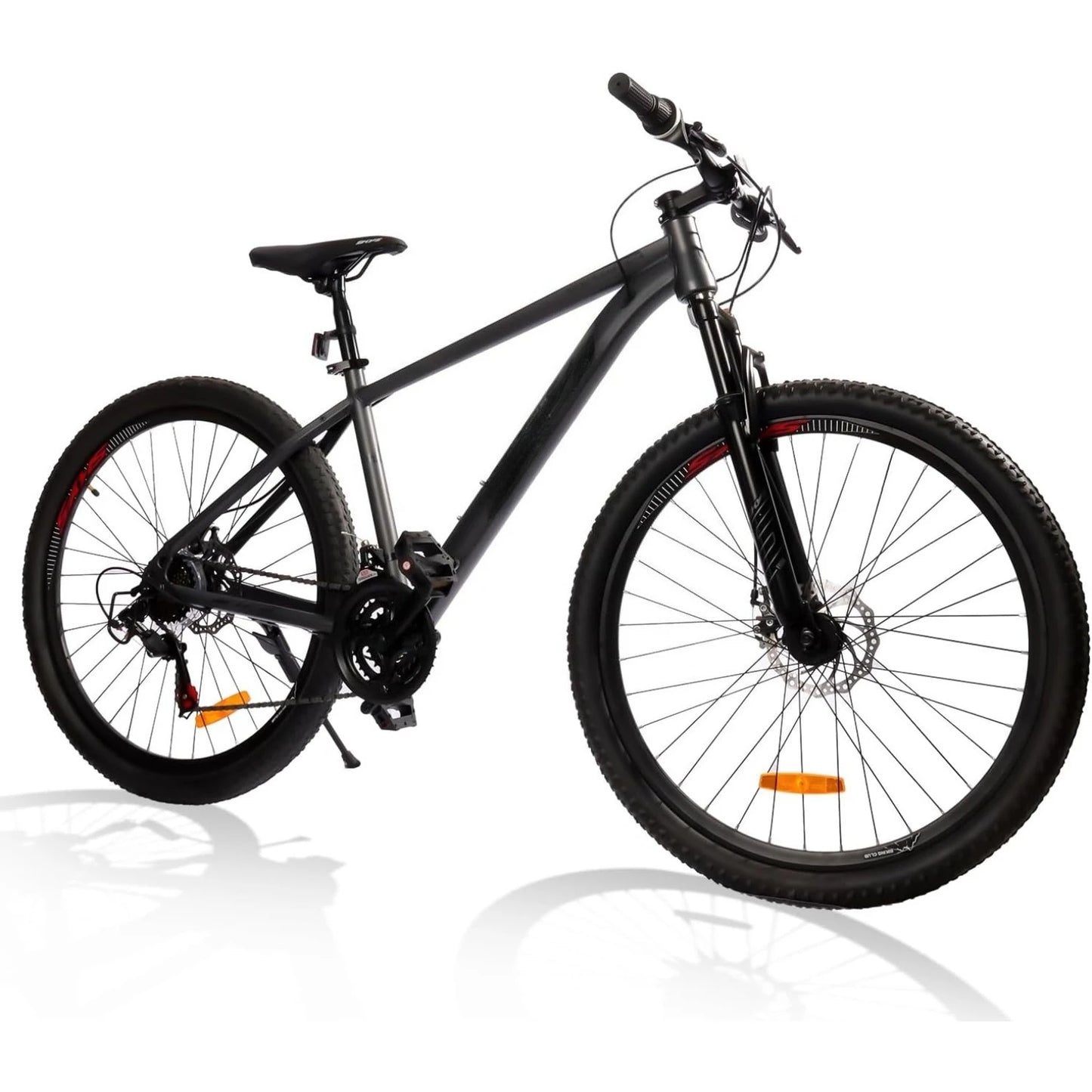 Mountain Bike 27.5" Sizes, 21-Speed Twist Shifting, Disc Brakes, Adult Bicycle with Suspension Fork,Ideal for Adventurers