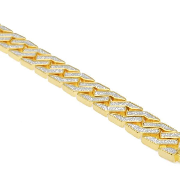 Luxury 24K 9999 Pure Gold real gold Bracelet Male Personalized Geometric Bracelet
