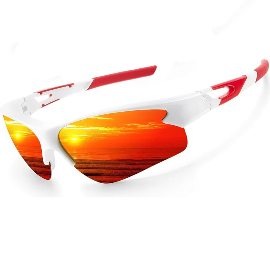 Sports Sunglasses for Men Women Fashion Lightweight Mens Sunglasses UV Protection for Outdoors