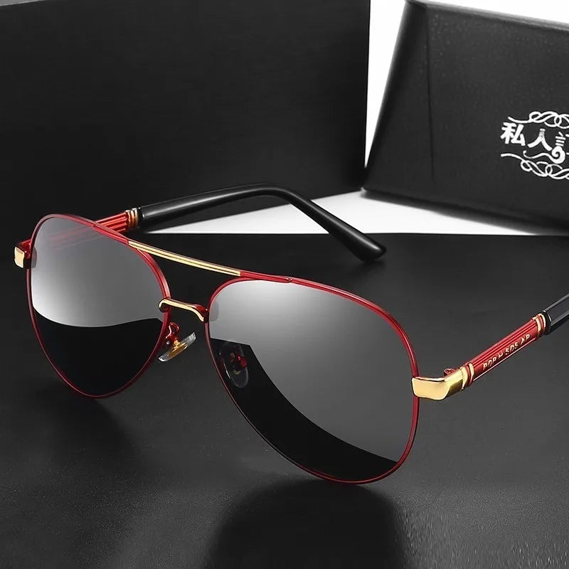 Sunglasses for Men Day and Night Use Color-changing Sunglasses Polarized Sunglasses HD Driving Glasses