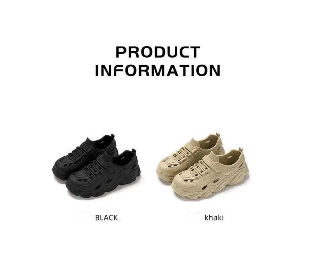 Men's summer trendy sports sandals, outer wear thick-soled anti-slip breathable sandals, men's and women's beach slippers