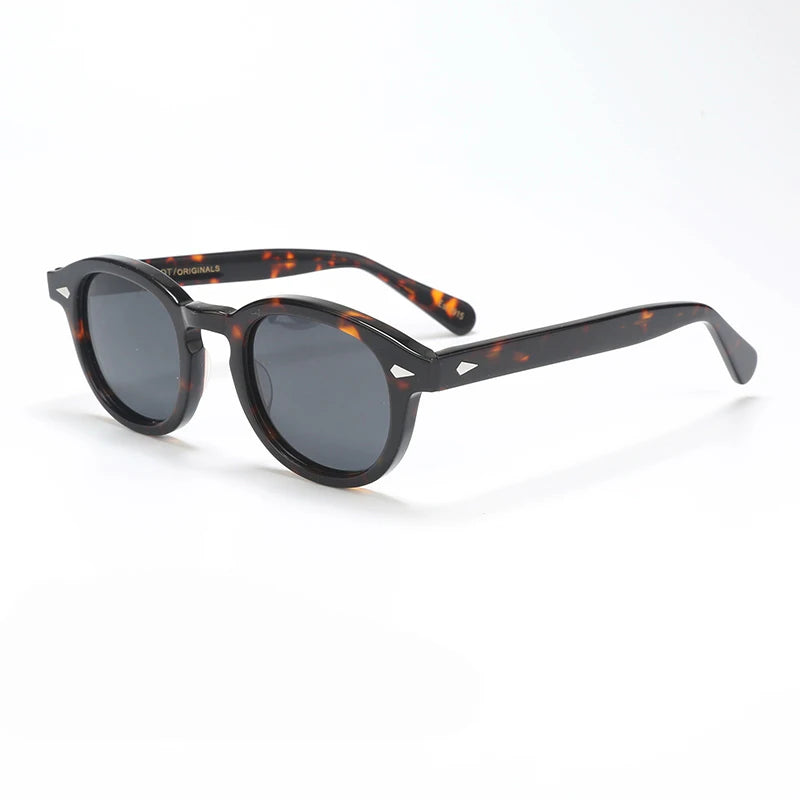 Men's Sunglasses Woman Johnny Depp Polarized Sun Glasses Acetate Frame Luxury Brand Vintage Driver's Shade