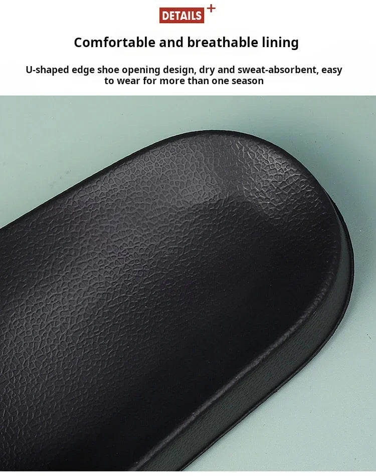 Slippers for Men To Wear Outside in Summer Men's Non-slip and Anti-odor Comfortable Soft Flip-flops Outdoor Trendy Sandals