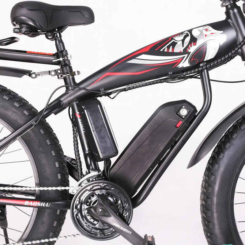 Fat bicycle electric bicycle 1000W 2000W snowmobile 48V 17ah outdoor mountain bike men's 4.0 fat tire eBike eletrica bicileta