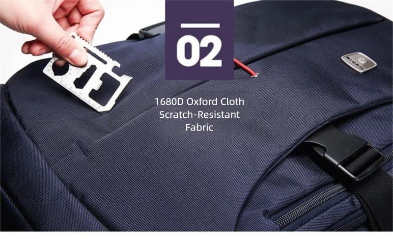 Airline Approved Carry On Backpack for Men Large Capacity Luggage with Telescopic Handle Durable Wheels TSA Friendly Travel Bag