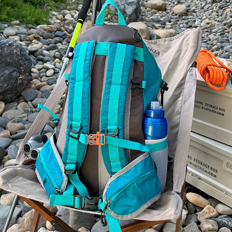 Outdoor Hiking  Rucksack Backpack Mountaineering Bag for Men Women Sports Trekking Backpack Light Travel Camping