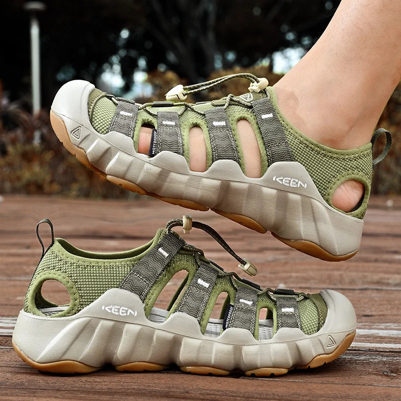 Luxury Brand Sandals For Men Outdoor Beach Shoes Unisex Comfy Non-slip Women's Summer Sandals Men's Sports Sneakers Wading Shoes