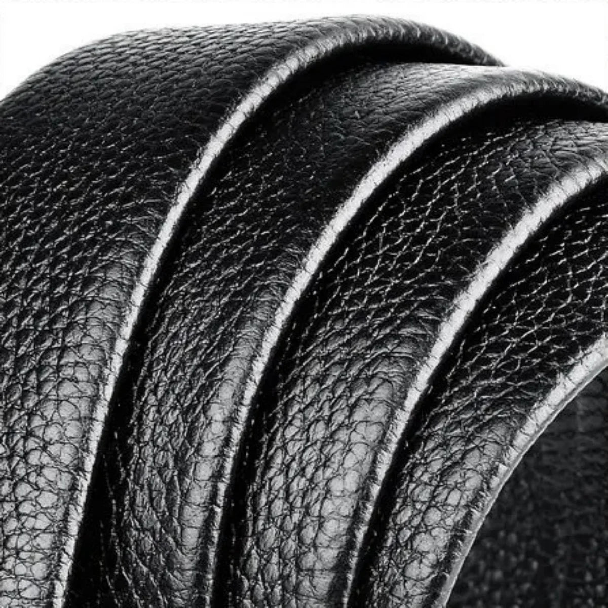 belt for men to give to dad, alloy automatic buckle belt,  business youth leather pants belt