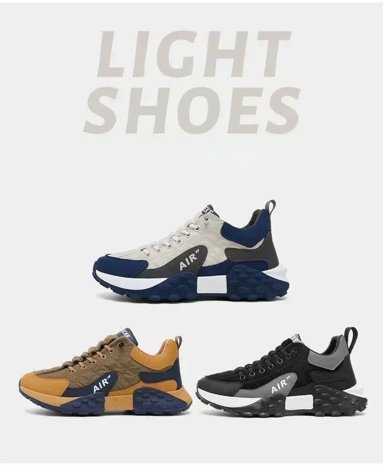 2025 Spring/Autumn Season Fashionable Men's Sneakers/Thick-Soled Casual Sports Shoes for Leisure and