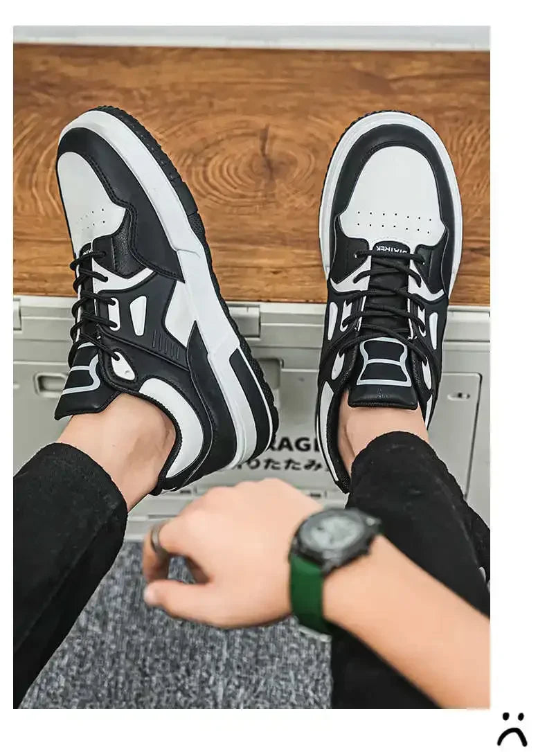 2025 new shoes for men sneakers for men off white shoes men casual shoes Breathable Height Increasing Massage