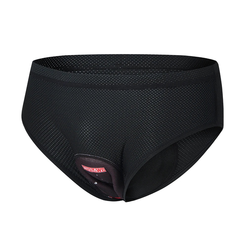 Men Bike Underwear Breathable Padded Bicycle Briefs Cycle Underwear Shorts