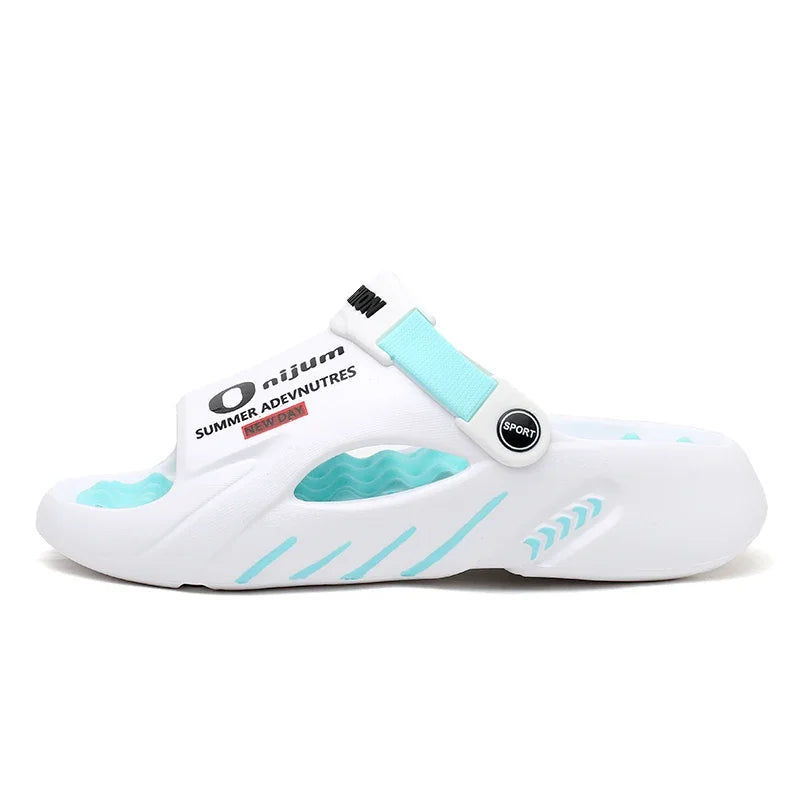 Slippers for Men Sandals 2024 Trending Mens Sandals Genuine Leather Men's Summer Shoes Men Sandel Men's Casual Sandal Slipers