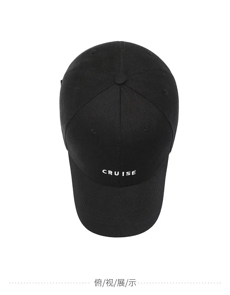 New Black Cap Hat Men Cotton Baseball Caps for Men Women Bones Masculino Branded Mens Caps Snapback Hip-Hop Hats