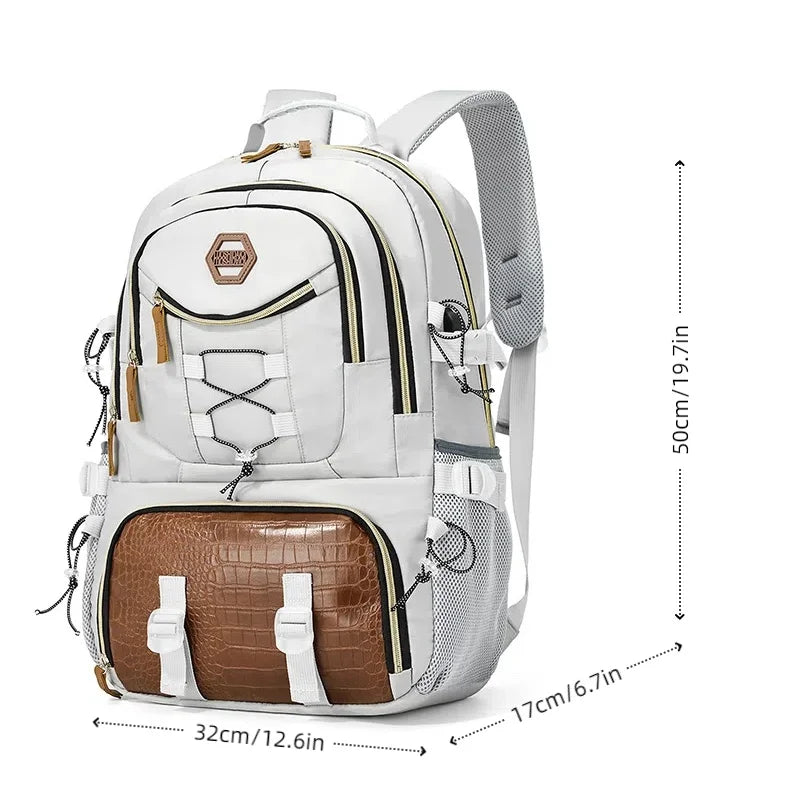 Large Capacity Outdoor Travel Backpack,Men's Hiking Backpack with Shoe Compartment,Spacious Travel Bag ,Sports Camping Backpack