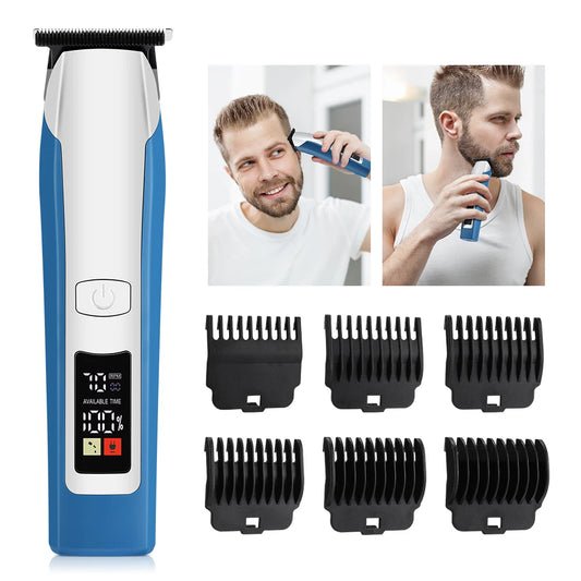 Electric Hair Clipper Men's Hair Cut Machine Wireless Trimmer Professional Clipper Machine Rechargeable Hair Cut Barber