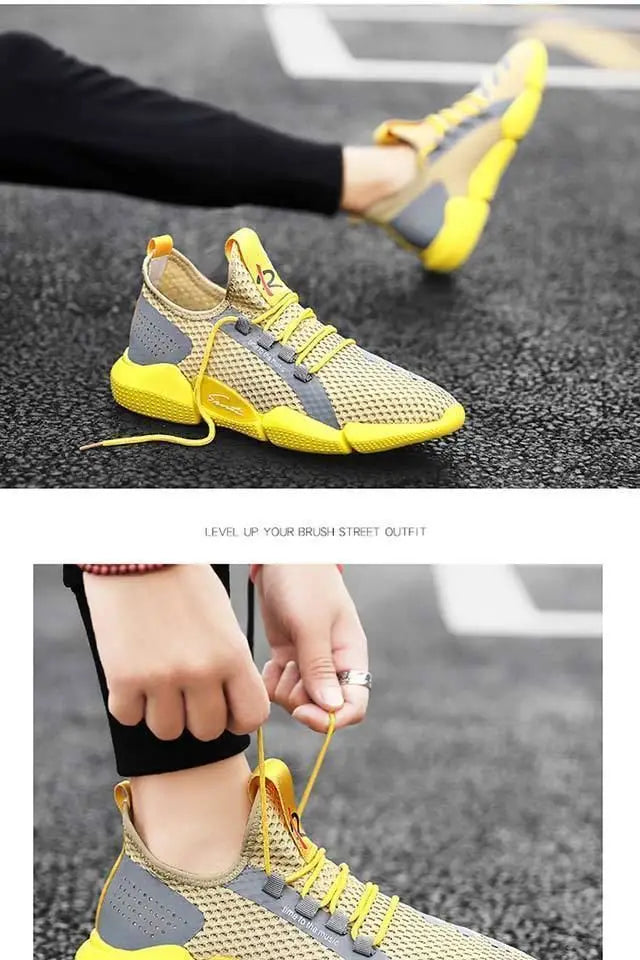 Men's Breathable Me Sport oes Summer 2025 New Sle Casual Dad Sneakers Trendy All-Match Outdoor Leisure Footwear