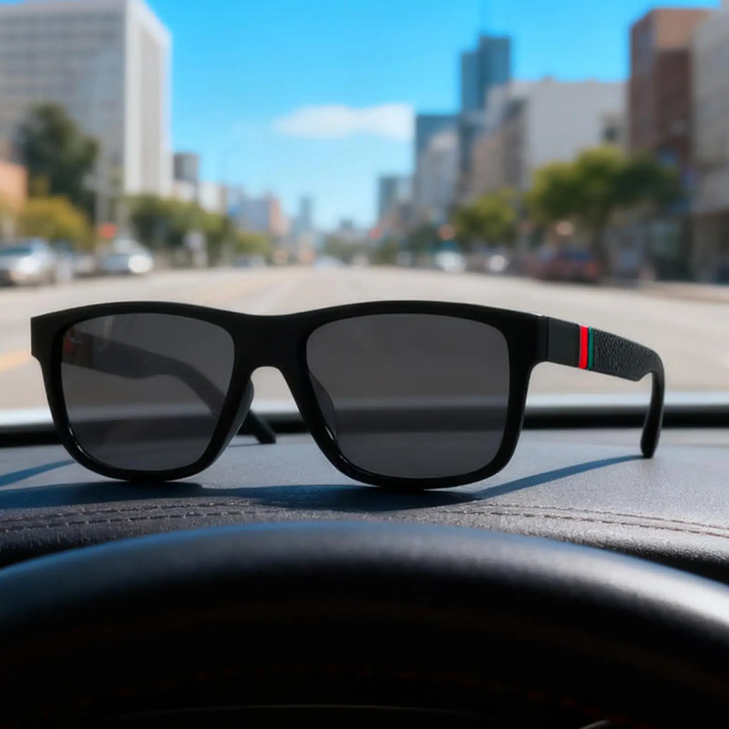 Sunglasses Polarized Anti-Glare Retro Sunglasses Fashion Scooter Glasses for Men Women Fishing Running Sports Cycling Driving