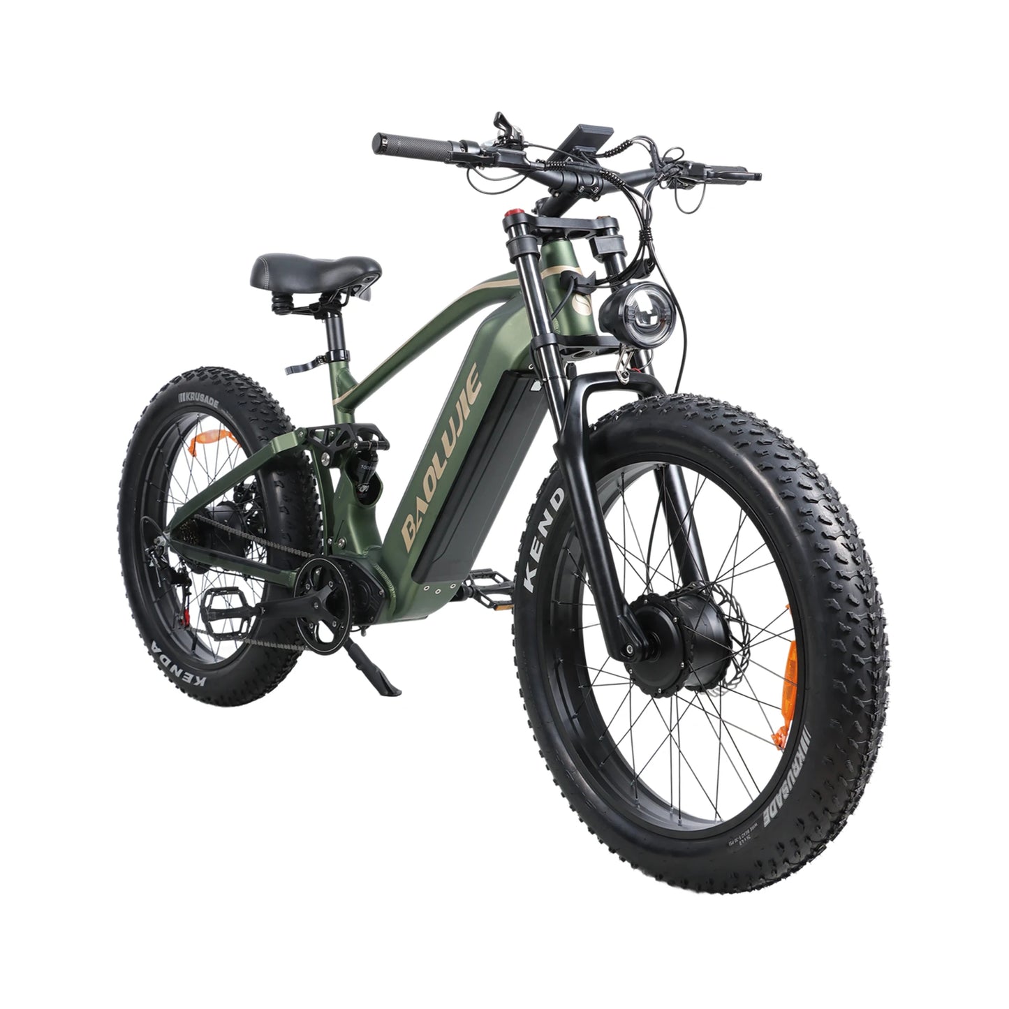 BAOLUJIE DM01 electric bicycle Moto Electric Bike for Adults 2000W Motor Electric Bike 60V30AH Moto 42MPH EBike【1 Year Warranty】