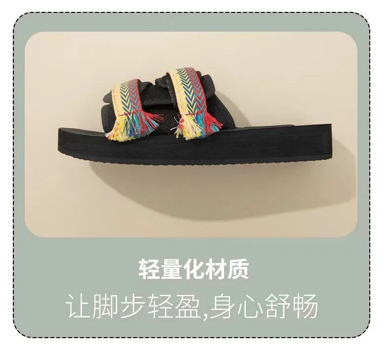 Men Casual Slippers Fashion Indoor Outdoor Beach Women White Sandals Increase Height Round Toe Non-Slip Unisex Zapatos Hombre