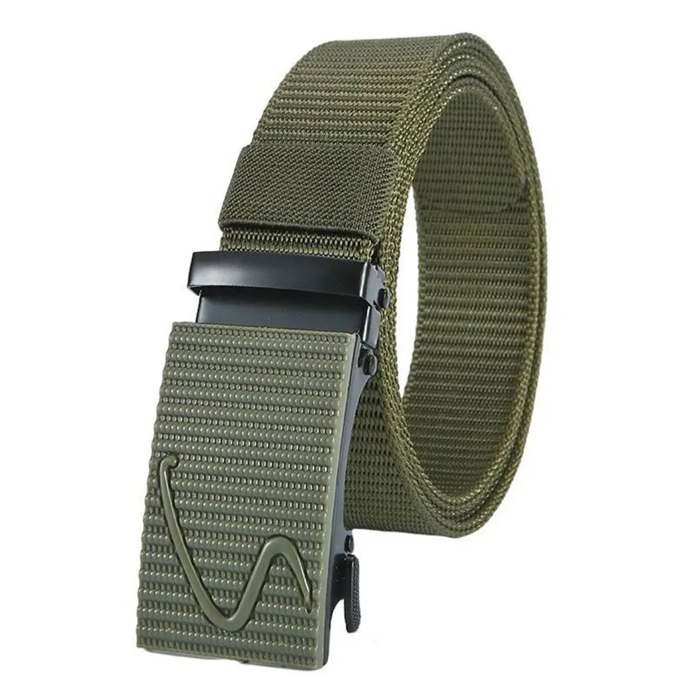 Men Belt Alloy Buckle Breathable Elastic Belts For Men Cowboy Designer Belt Outdoor Tactical Belt Gifts