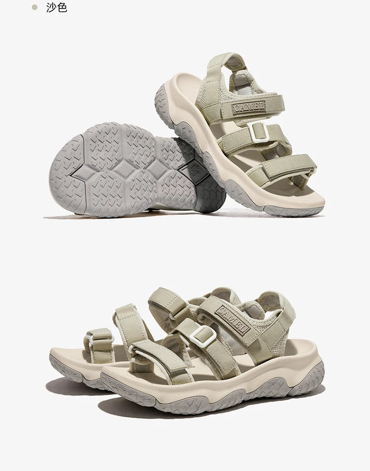 GOLDEN CAMEL Outdoor Men's Sandals for Women Creek Wading Sandal Quick-dry Non-slip Sports Beach Shoes for Men Summer Breathable