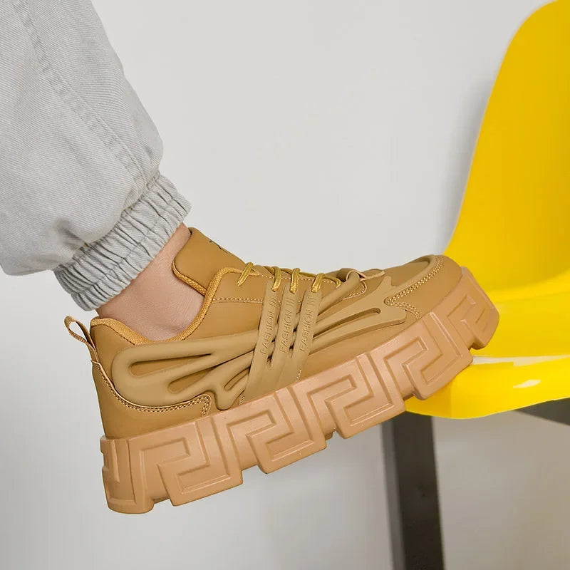 Casual Shoes For Men Street Style Walking Shoes Sneakers Thick Bottom Running basketball Shoes Male 2024 Vulcanized Sneakers Men