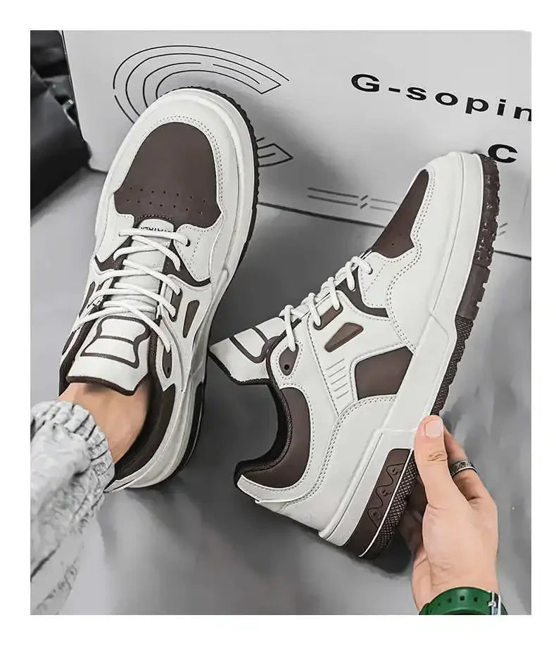 2025 new shoes for men sneakers for men off white shoes men casual shoes Breathable Height Increasing Massage