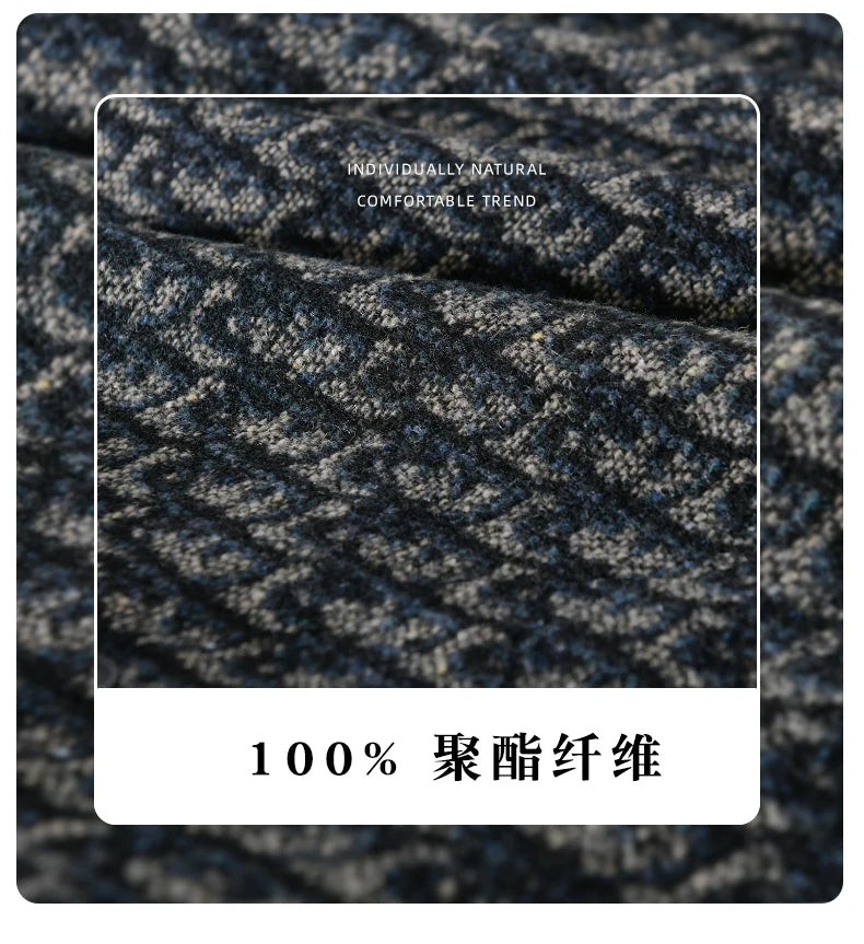 Shirt Autumn Boutique Men's Fashion Slim-fit Gentleman Work Business Everything Youth Trend British Style Long-sleeved Shirt