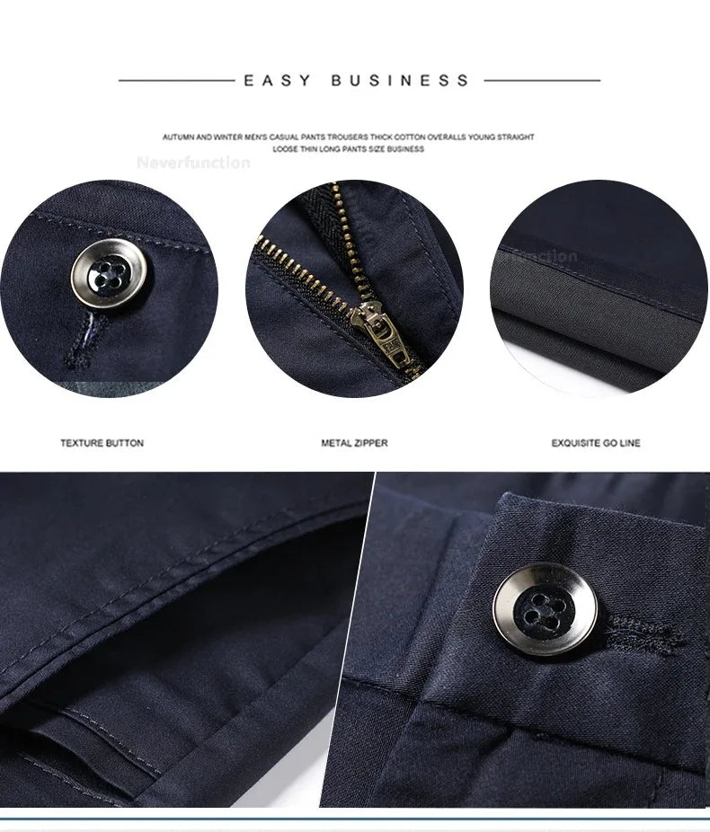 Men Shorts Summer New Knee Length Cotton Business Casual Pants Classic Brand Comfortable Clothing Shorts Male Boardshorts