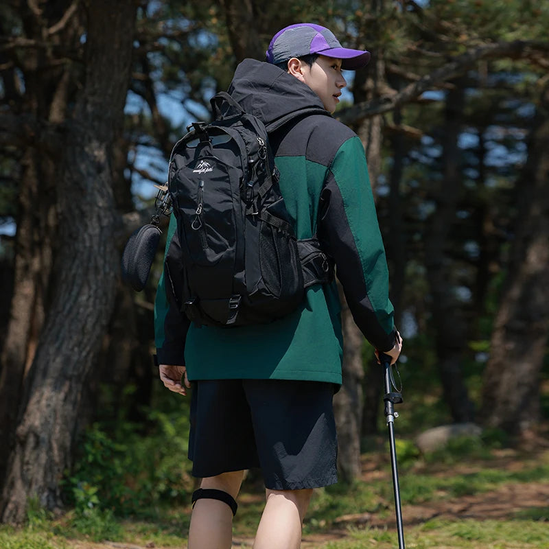 Outdoor Hiking  Rucksack Backpack Mountaineering Bag for Men Women Sports Trekking Backpack Light Travel Camping