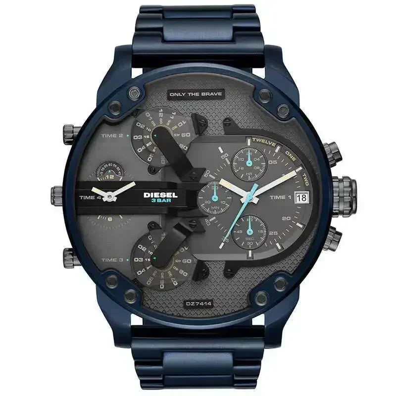 Wristwatch Smart Watches For Men Big Large Dial Watch Fashion Individual Silicone Belt Quartz Clock Sports Business For Women