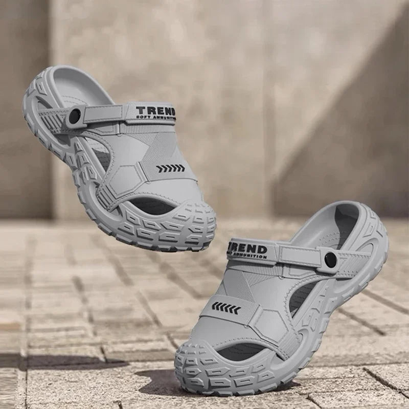 Men's Shoes Summer Luxury Sandals Slippers Flat Sandals Beach Slip on Shoes Man Sneakers Platform Beach Sports Sandals 47 Clogs