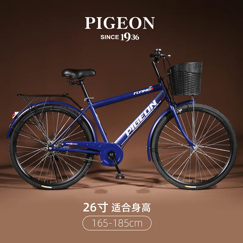 Bicycle 26 Inch Commuter Men's Light Adult City Female College Student Adult Retro Bike