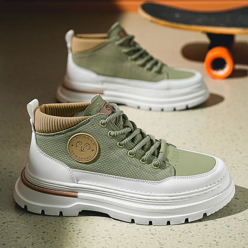 Men's Shoes 2024 Autumn and Winter New Rubber and Plastic Casual Fashion Men's Boots Warm and ComfortableBoots  Mens Boots