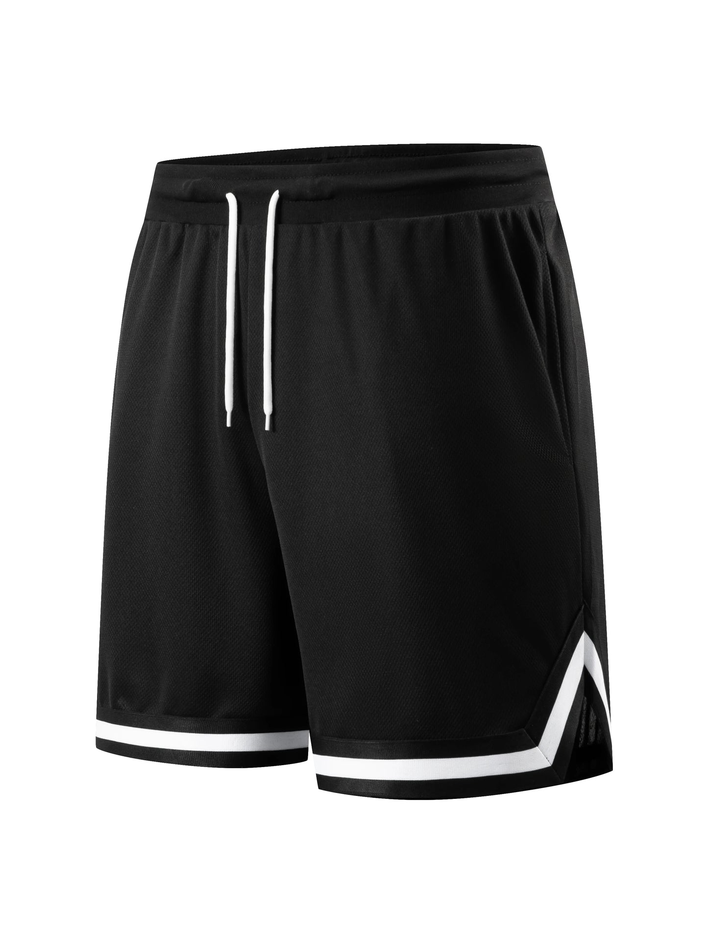 Basketball shorts for men's summer sports training in 2025, casual loose and breathable pants, American five point shorts