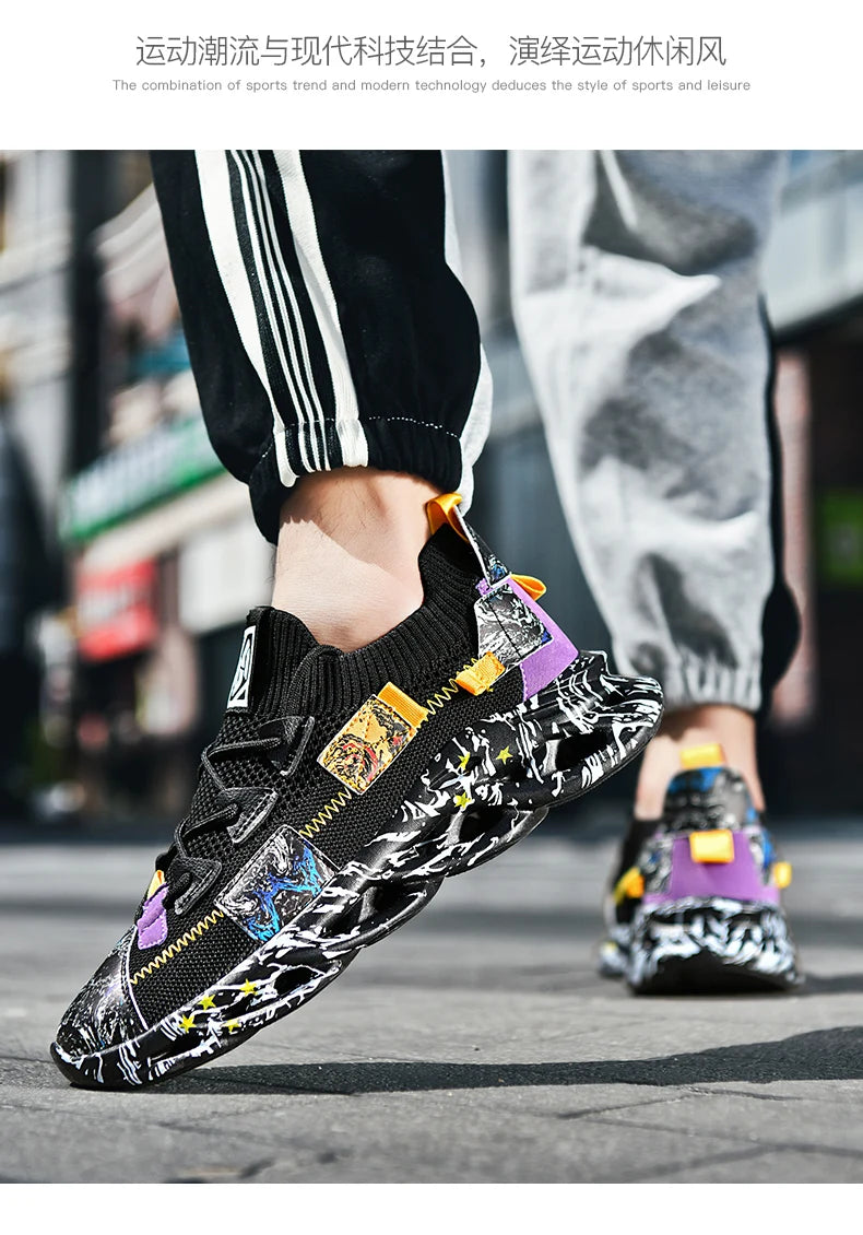 Shoes men Sneakers Male casual Mens Shoes tenis Luxury shoes Trainer Race Breathable Shoes fashion loafers running Shoes for men