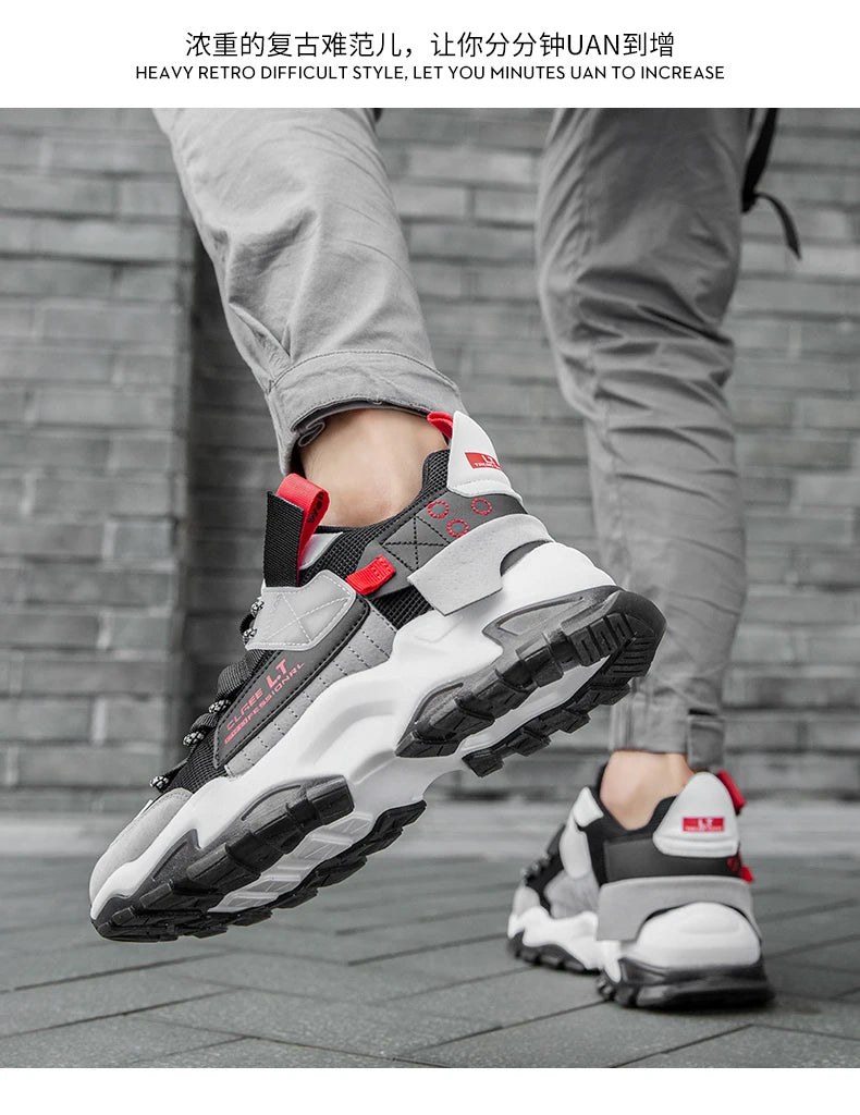 2023Men's Sneakers  Summer Mesh Breathable Casual Shoes Lightweight Walking Men Shoes Soft Sole Tenis Fitness Shoes