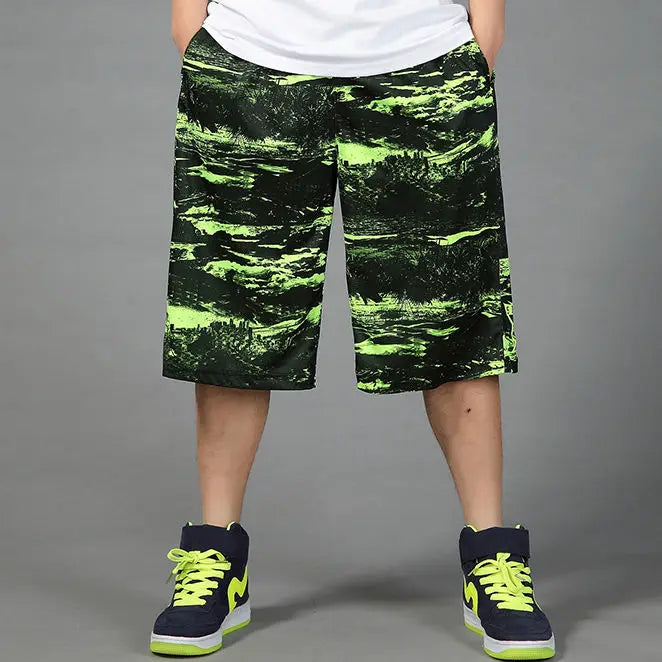 Male Short Pants Basketball Long Quick Dry Men's Shorts Training Bermuda Essential Fashion With Korean Style Stylish Clothing