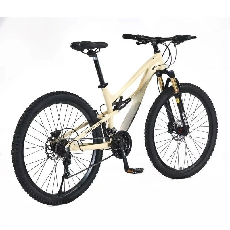 Factory Direct 27.5" Full Suspension Mountain Bike 24 Speed Adult Racing Bike Mountain Bicycle