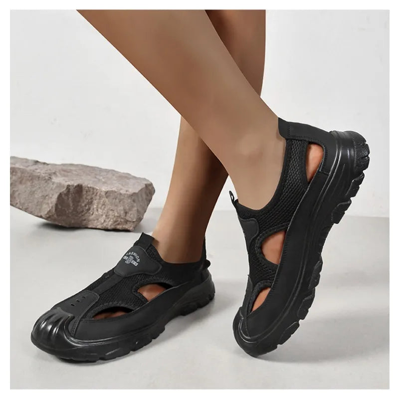 Men's Sandals 2025 New Style Diving Shoes Beach Outdoor Mountaineering Shoes Outdoor Large Sandals 39-46
