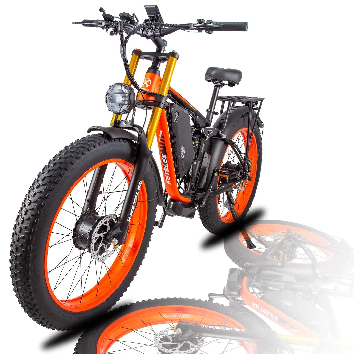 New electric bicycle K800 adult fashion electric bike 2000W powerful motor 48v23ah battery E-bike fat tire mountain off-road