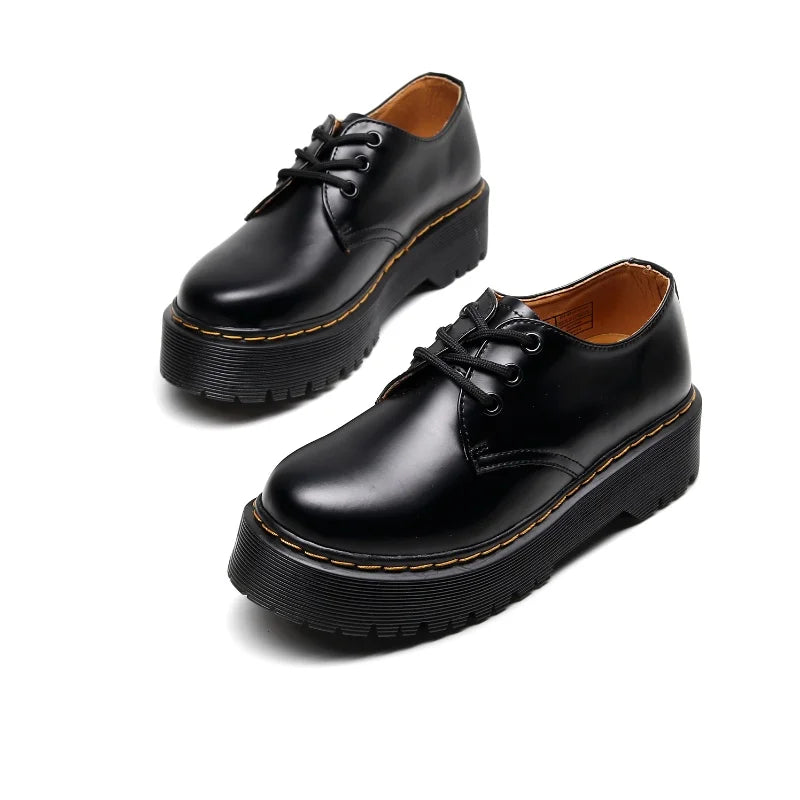 New men and women boots American British platform thick-soled low-cut men shoes non-slip wear-resistant outdoor casual shoes 45