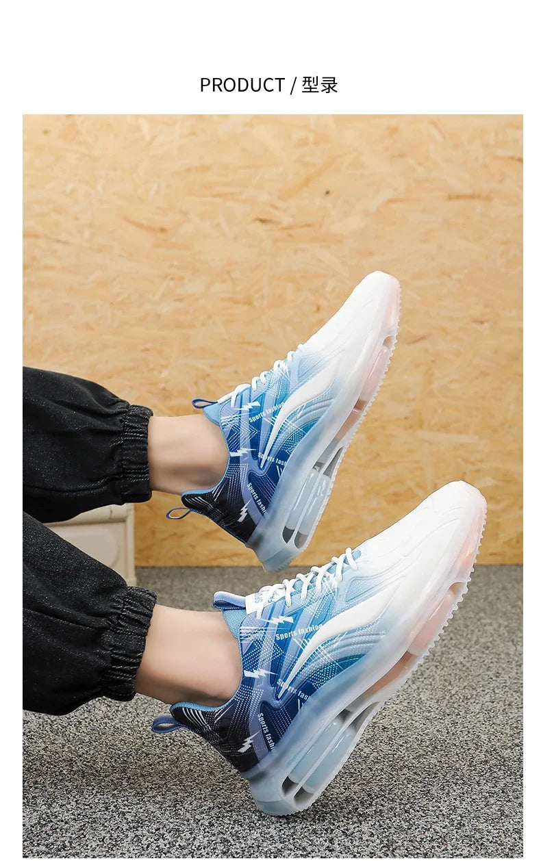 Fashion Sneakers for Men and Women,Non Slip Casual Sneakers Outdoor Athletic Sport Running Shoes Large Sizes 36-47